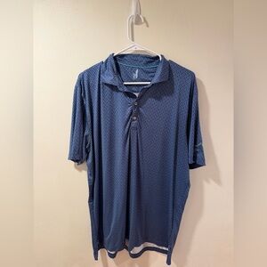 Johnnie-O Featherweight Polo | Canyon Springs Golf Club | Blue | L